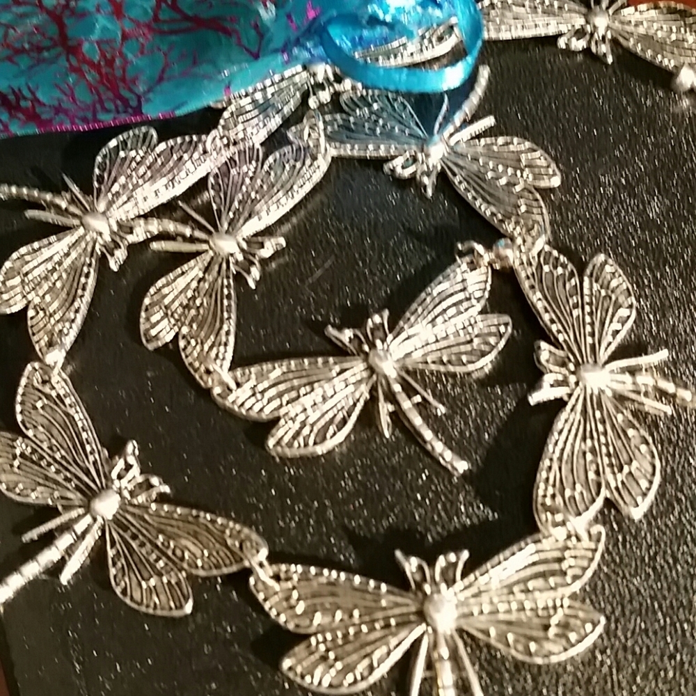 Dragonfly and Unique Necklace - Artist Hand-made!  🔥 HOST PICK 🔥